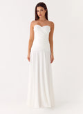 Ruben Maxi Dress - White