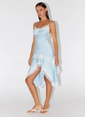 Starla Midi Dress - Pale Blue
