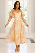 Style Domination Maxi Dress Yellow