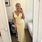 Seen For You Cowl Neck Satin Maxi Dress Dark Navy
