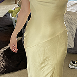 Seen For You Cowl Neck Satin Maxi Dress Dark Navy