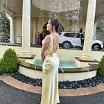 Seen For You Cowl Neck Satin Maxi Dress Green