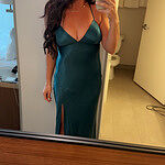 The Sophia Satin Maxi Dress Pink
