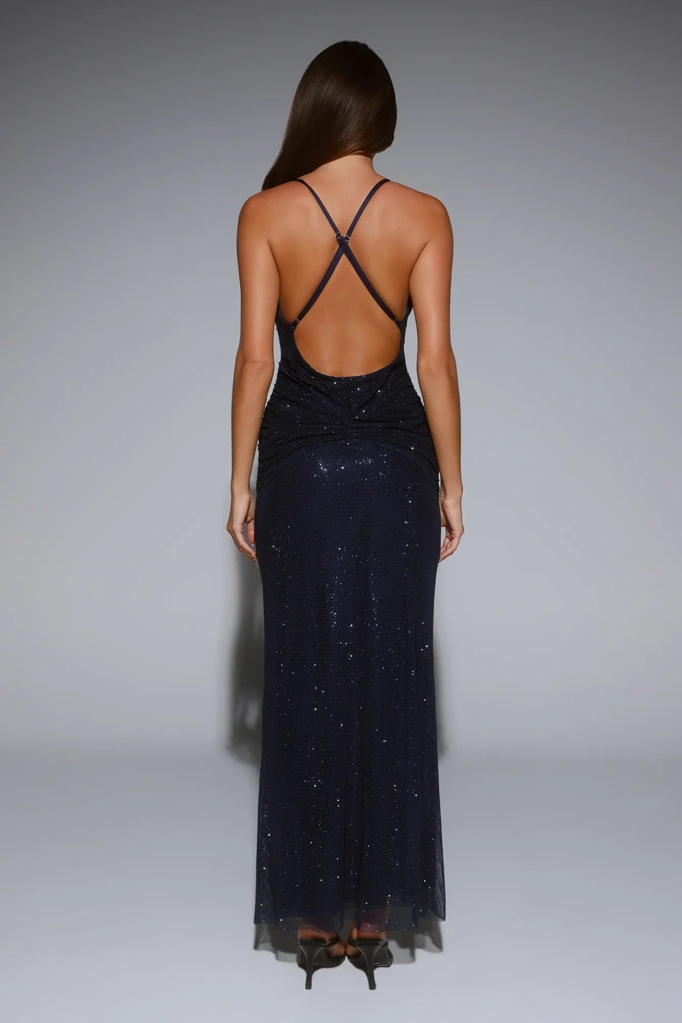Exclusive Events Maxi Dress Navy
