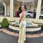 Seen For You Cowl Neck Satin Maxi Dress Green