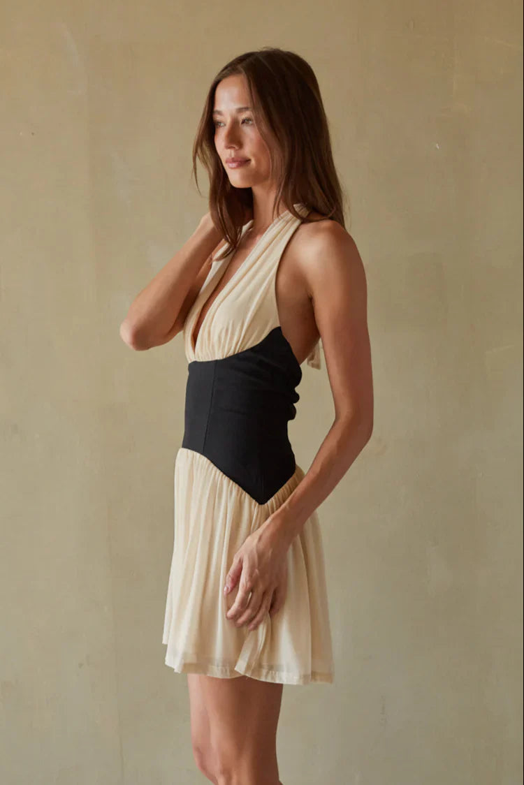 Reeve Halter Mini Dress