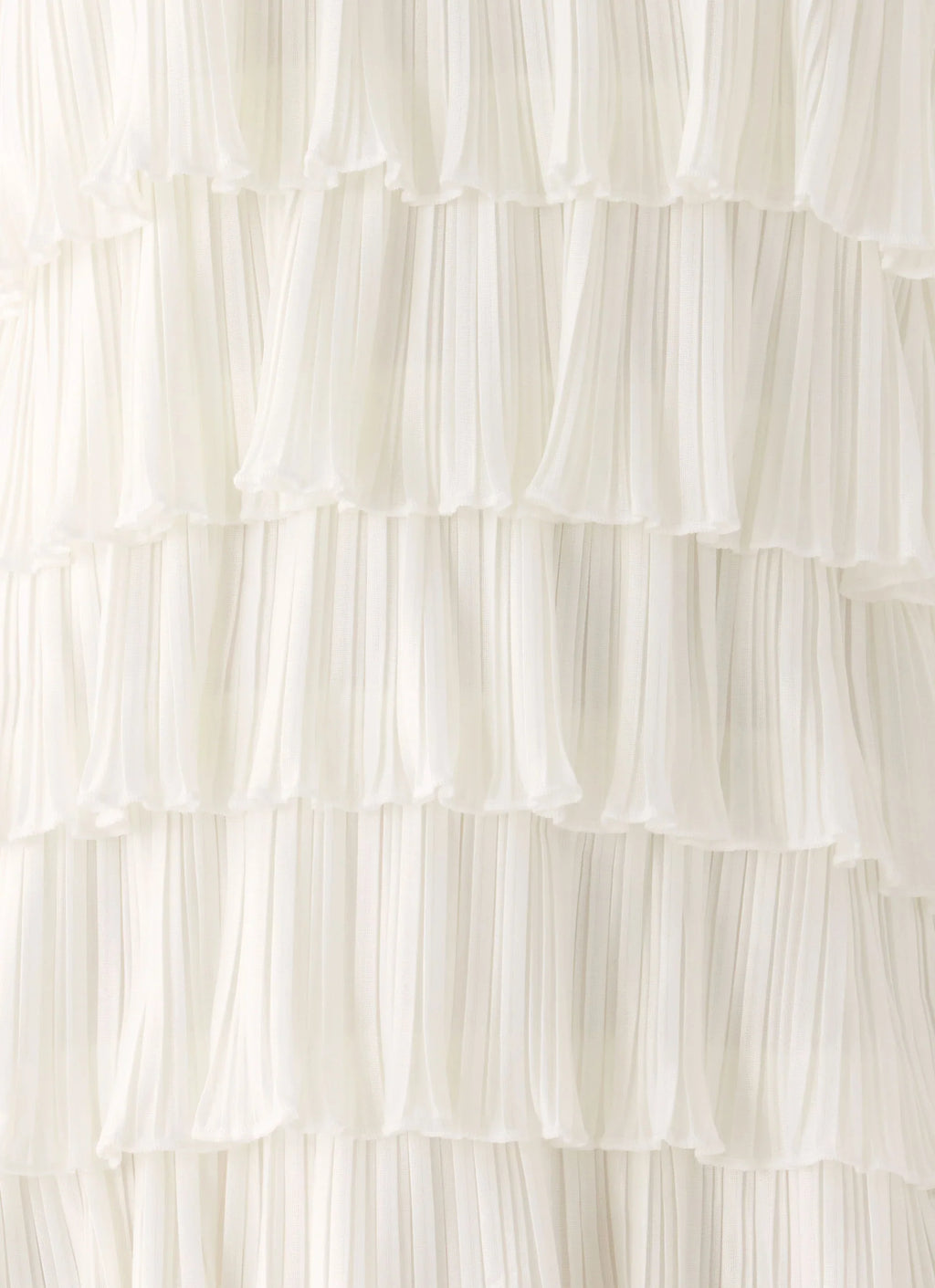 Lunar Bloom Mini Dress - Ivory