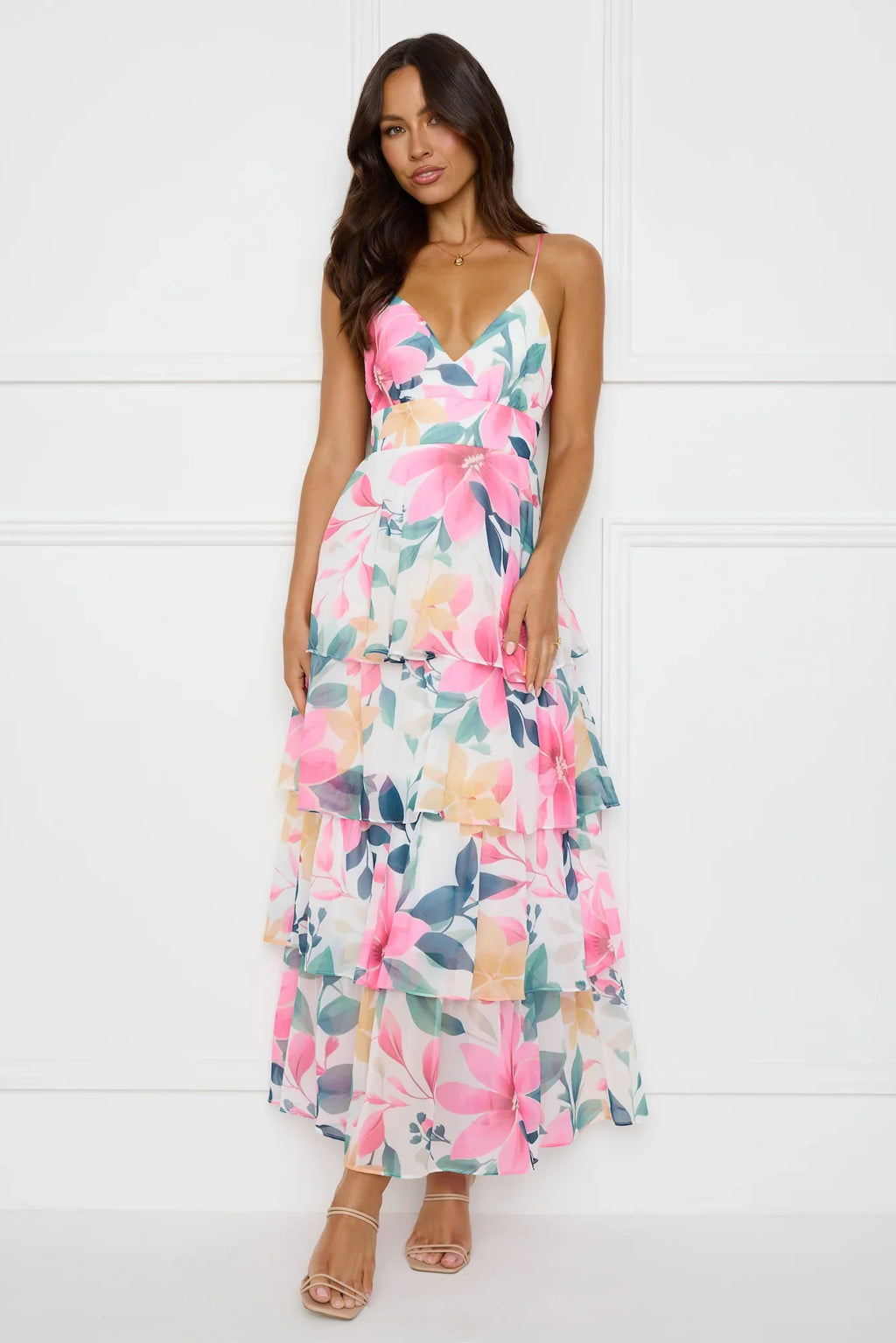 Soft Sophistication Maxi Dress Pink